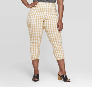 Who What Wear x Target + High-Rise Cropped Capri Pants