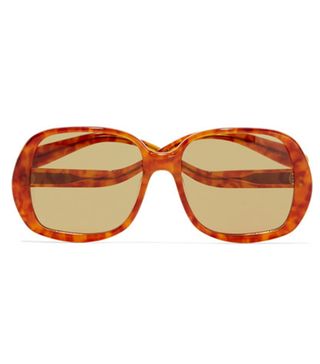Rejina Pyo + + Projekt Produkt Square-Frame Tortoiseshell Acetate Sunglasses