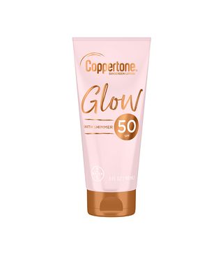 Coppertone + Glow SPF 50 Sunscreen Lotion With Shimmer