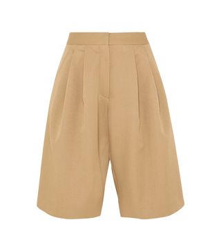 Ochi + Pleated Tencel-Blend Shorts