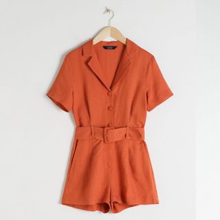 & Other Stories + Rust Romper