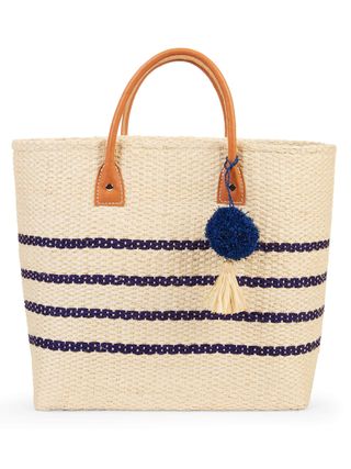 Eliza May Rose + Large Toile Basket Tote