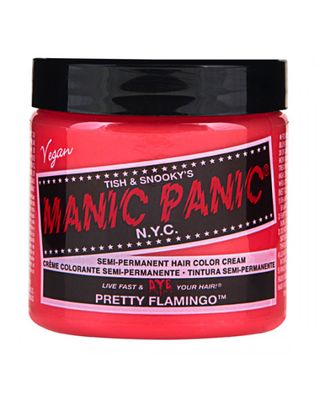 Manic Panic + Semi-Permanent Hair Color Cream in Pretty Flamingo