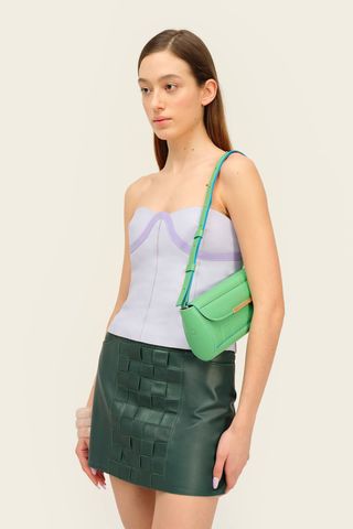 Mietis + Blossom Green Bag