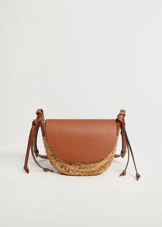 Mango + Jute Cross-Body Bag