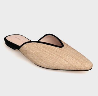 Who What Wear x Target + Parker Raffia Backless Mules