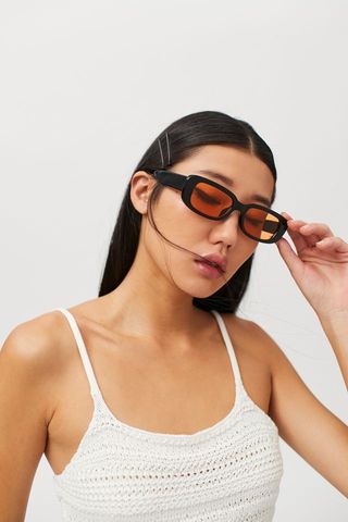 Urban Outfitters + Sabrina Rectangle Sunglasses