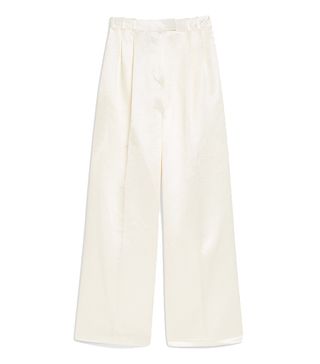 Topshop + Twill Satin Trousers