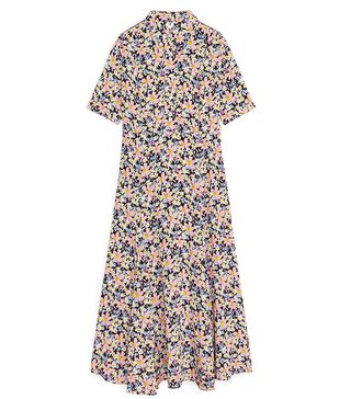Arket + Floral Crêpe Dress