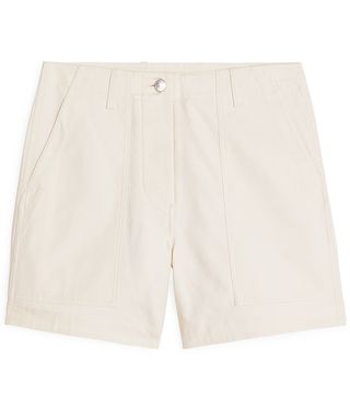 Arket + Cotton Twill Workwear Shorts