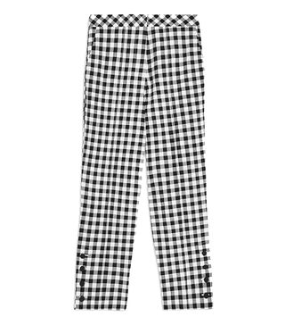 Topshop + Gingham Tapered Trousers