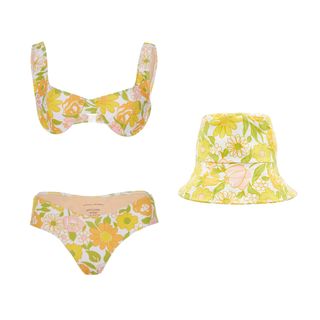 Faithful the Brand + Pernille Floral Bikini Set