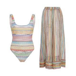 Missoni Mare + Printed One-Piece Swimsuit