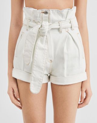 Re/Done x The Attico + Pleated 80s High Rise Short