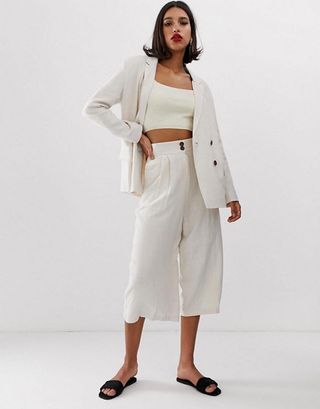 ASOS + Gutsy Linen Relaxed Suit