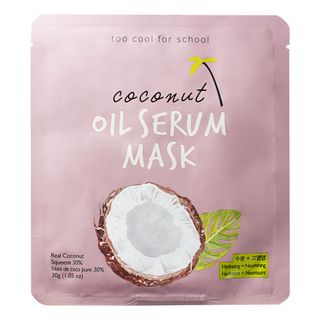 Too Cool for School + Coconut Oil Serum Mask