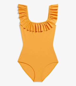 Monki + Ruffle Swimsuit