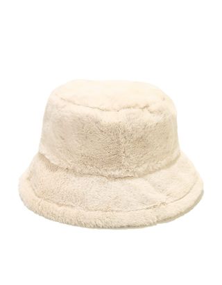 Umeepar + Cozy Faux Fur Bucket Hat