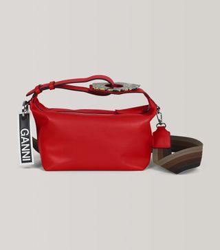 Ganni + Leather Handbag