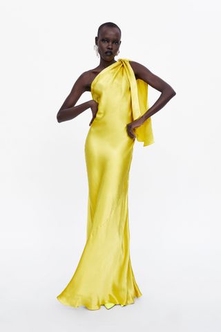 Zara + Limited Edition Single Shoulder Dress
