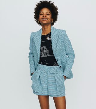 Maje + Suit Tweed-Style Jacket