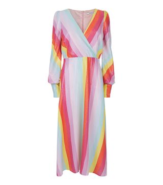 Olivia Rubin + Dannii Bright Rainbow Sequin Dress
