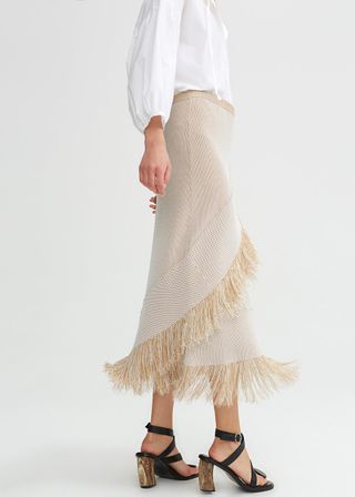 Rodebjer + Tidar Skirt in Light Sand