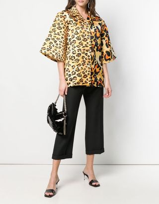 Richard Quinn + Leopard Print Shirt