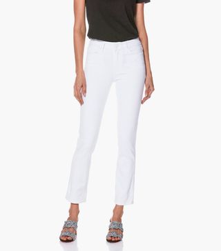 Paige + Hoxton Straight Ankle Jeans