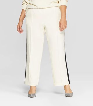 Who What Wear x Target + Side Striped Ankle Trouser