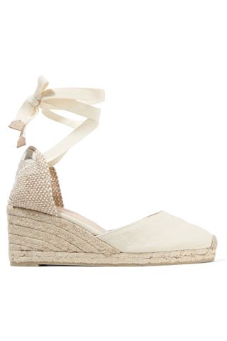 Catañer + Carina 60 Canvas Wedge Espadrilles