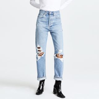 Agolde + ‘90s Fit Mid Rise Loose Fit Jeans