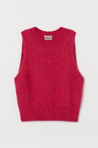 H&M + Alpaca-Blend Sweater Vest