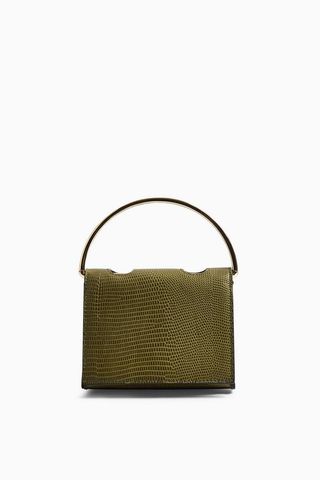 Topshop + Twig Green Boxy Grab Bag