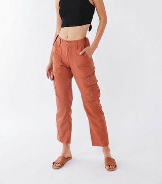 Urban Renewal + Recycled Overdyed Cropped Surplus Pant