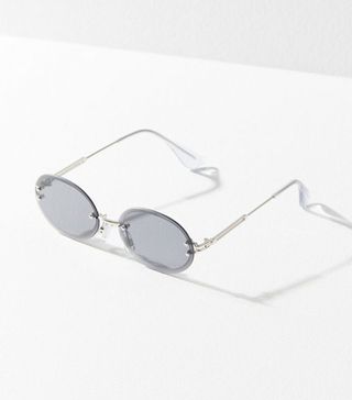 Urban Outfitters + Odessa Rimless Oval Sunglasses