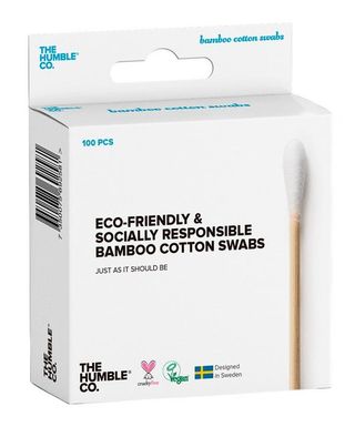 The Humble Co. + Natural Bamboo Cotton Swabs