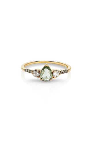 Mania Mania + Radiance Sapphire and Diamond Ring