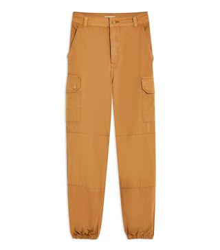 Topshop + Stone Cuffed Utility Cargo Trousers