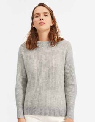 Everlane + Oversized Alpaca Crew Sweater