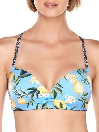 Time and Tru + Slice of Life Swimsuit Top