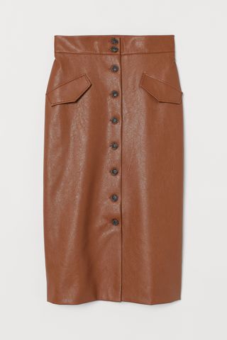 H&M + Calf-Length Skirt