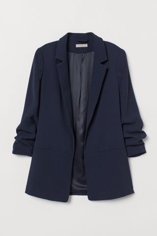 H&M + Jacket With Gathered Sleeves