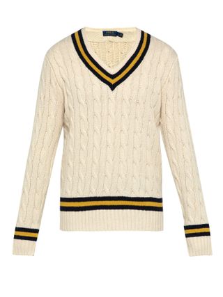 Polo Ralph Lauren + Cable-Knit Cricket Sweater