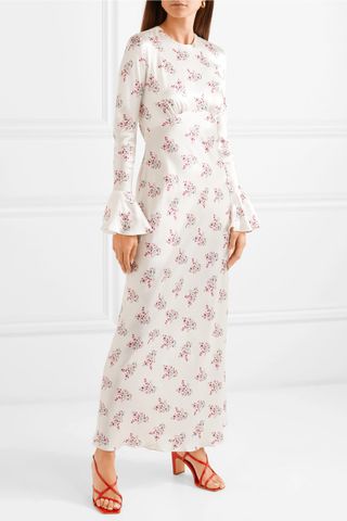 Les Rêveries + Floral-Print Dress