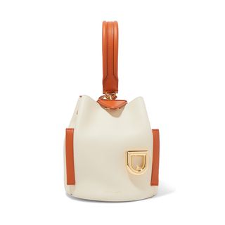 Danse Lente + Josh Smooth and Textured-Leather Bucket Bag