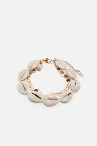 Zara + Seashell Anklet