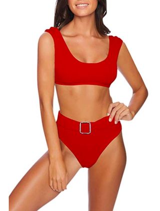 Veroge + High-Waisted Bikini Set