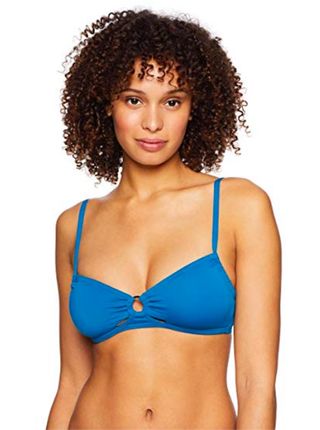 Vince Camuto + Bikini Top Swimsuit With Ring Detail