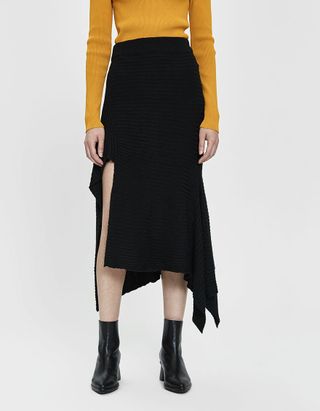 Stelen + Cathy Asymmetrical Knit Skirt